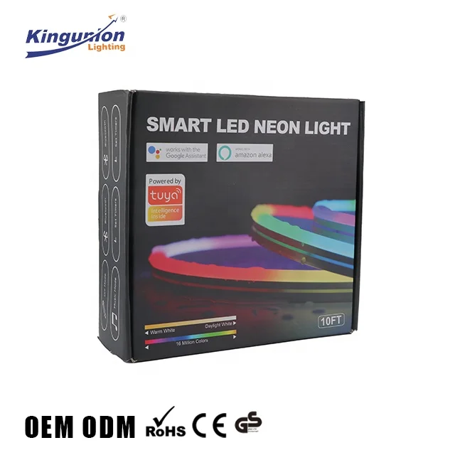 Fast Delivery Acrylic Weddings Electronic Signs Party LED Neon Light Glass Happy Birthday LED RGB Good Vibes Only Neon Strip