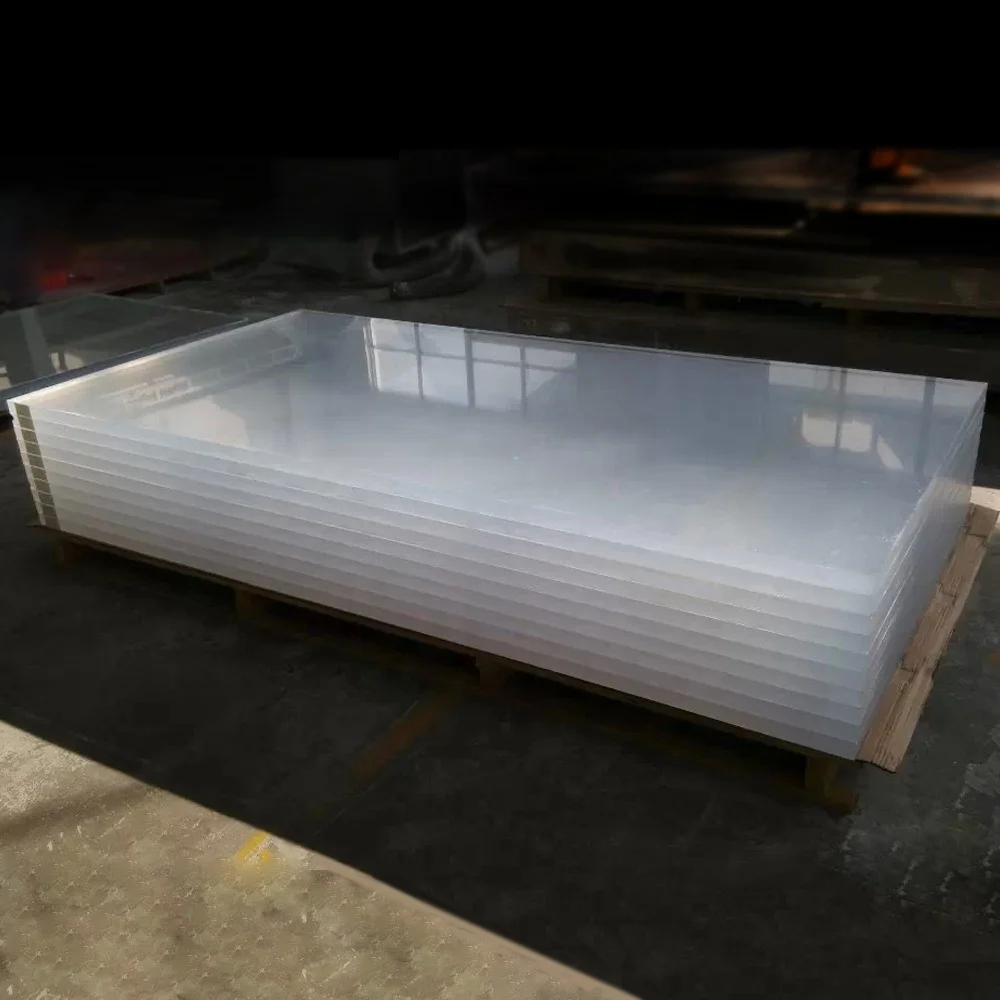 JINBAO 3mm decorationwholesale black transparent white clear color laser cutting mdf acrylic panels board sheet