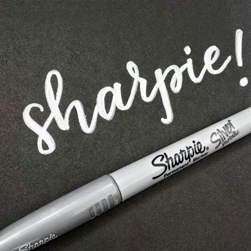 Лидер продаж Amazon Перманентный металлический маркер Shanpie тонкая точка 1 0 мм Astm серебристый бронзовый золотой цвет