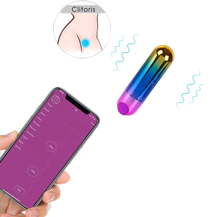Egg Vibrator Sex Toy Women Remote Controlled Mini Bullet Vagina Vibrator APP