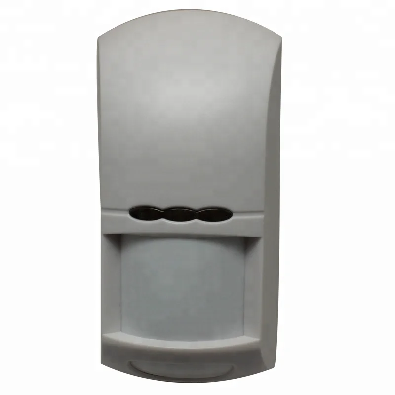 Indoor/Outdoor Microwave PIR Motion Sensor Alarm Wide Angle Infrared PIR and Microwave Motion Detector