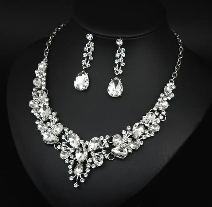 crystal jewelry sets