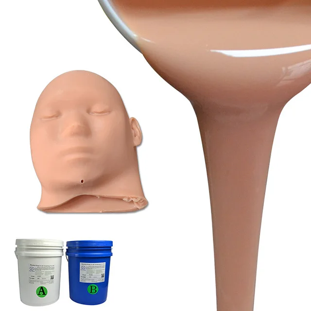 factory price platinum cured  silicone to make the body parts feel realistic
