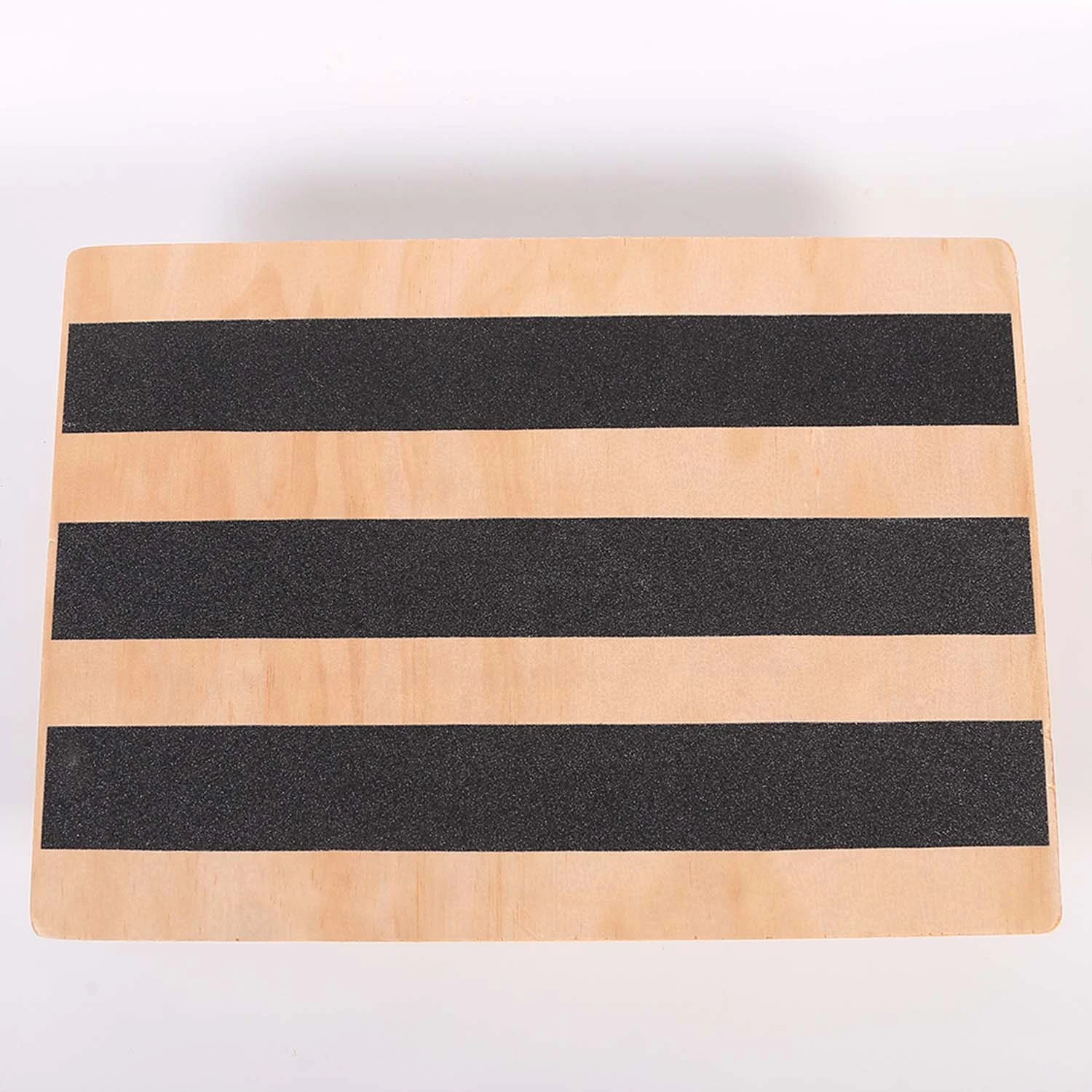 Wholesale Rectangular Wooden Anti-Slip Fitness Yoga Equipment Balance Board For Strength Training