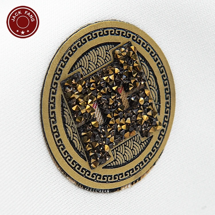 Custom Printed Logo Clothing T-Shirt Neck Labels Paper Laser Fu Ji En Li Tpu Brand Rubber Logo Heat Transfer Logo