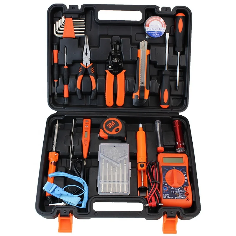 Home Hardware Hand Tool Combination Toolbox Auto Repair Toolkit Electric Tool Box Gift Garden Toolbox Household Hand Tool Set
