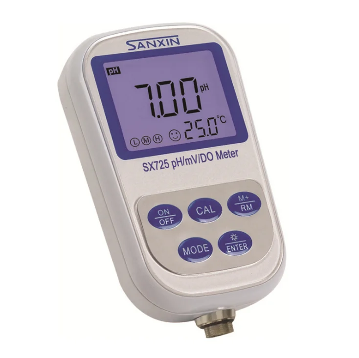 SX725 LCD Operating Screen Portable PH DO Temperature Meter