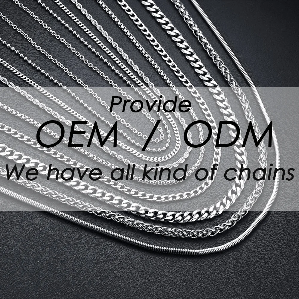 RINNTIN BSC60-5 wholesale price 5mm diamond cut curb link chain necklace sterling silver 925 jewelry men cuban link chain