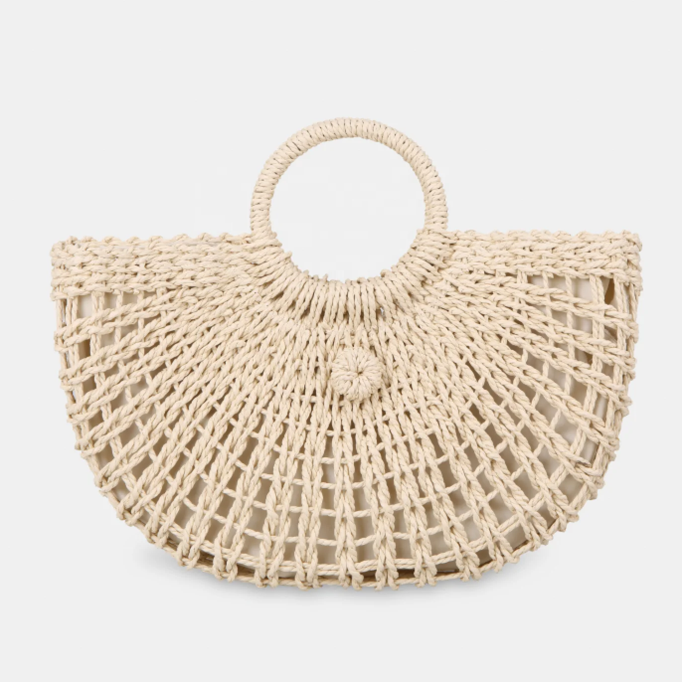 Women Handbags New Fashion 2023 Summer Beach Paper Rope Shopping Straw Basket Bag bags