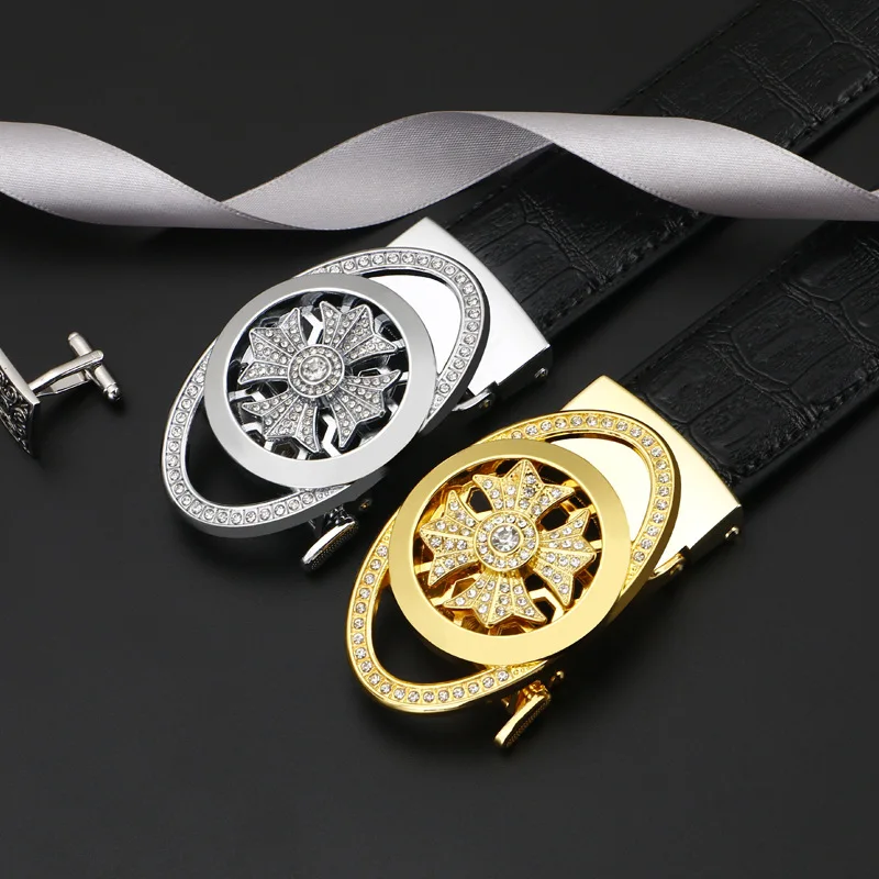 Сеть знаменитостей жить с товарами, семена дыни шаблон мужской настоящая воловья кожа Автоматическая пряжка ремень, бизнес случайный тренд ремень