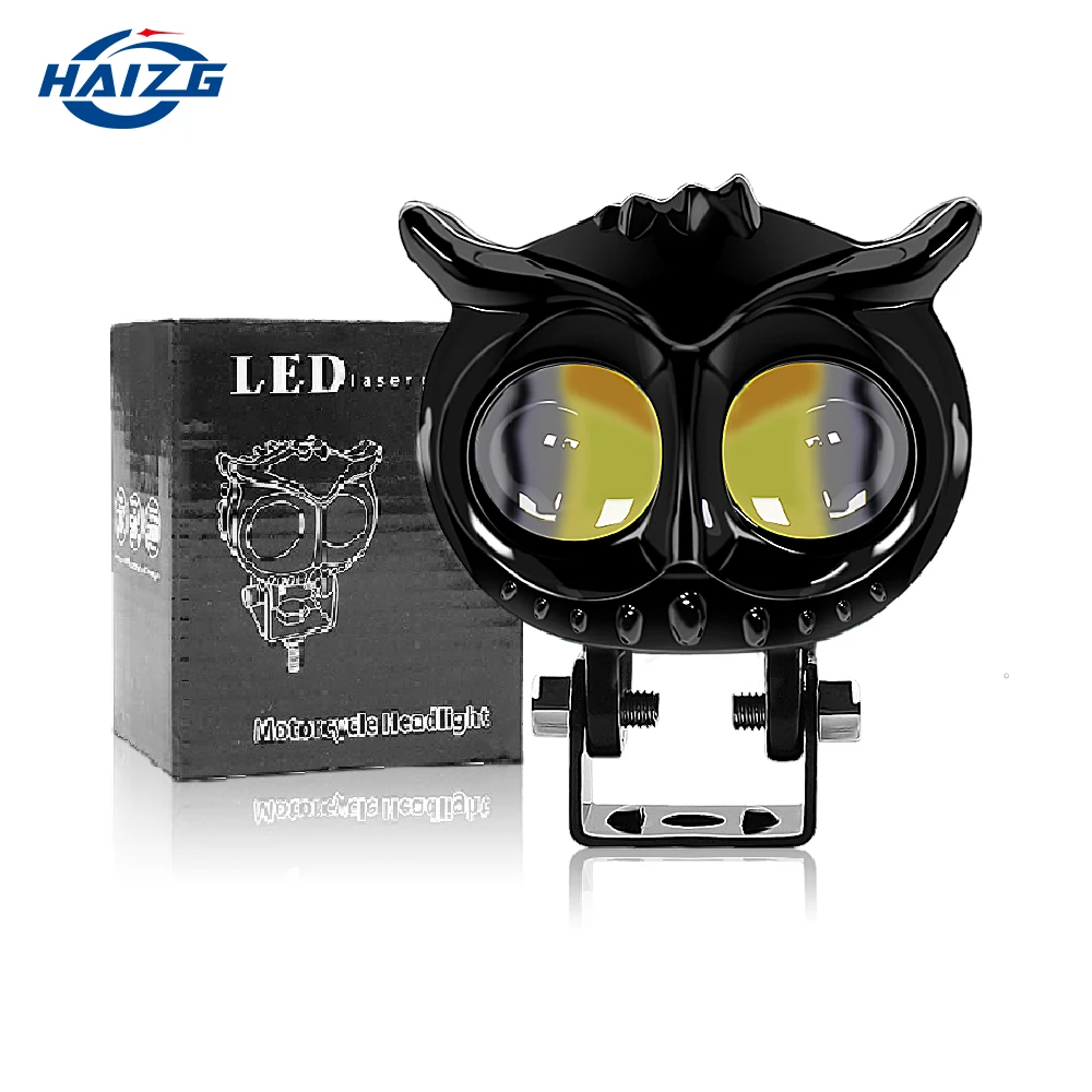 HAIZG Factory Price Motorcycle Car LED Headlights Waterproof Work Light Motorcycle Headlamp  Low Beam High Beam Car LED Lights
