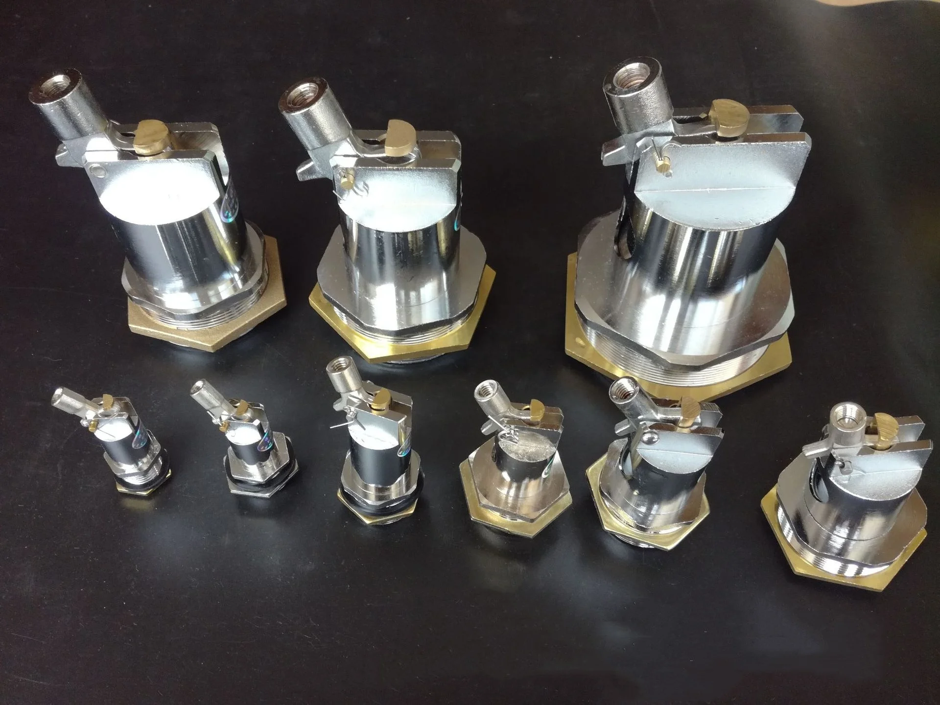 chrome or nickel plating Brass  body float valve with stainless steel rod & ball water level control for water tank