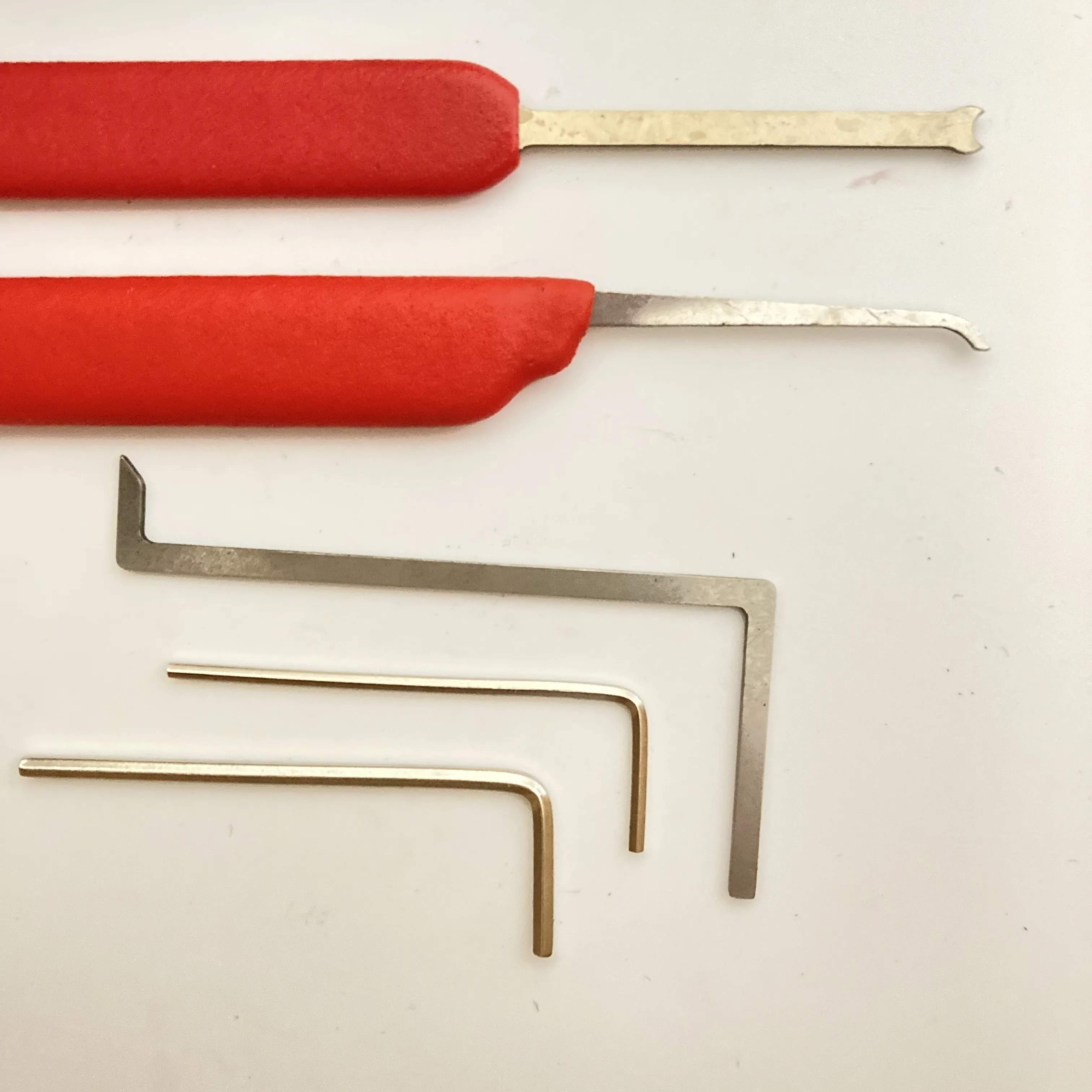 Honest 3 Pcs Cross Lock Pick Tool Lock Opening Tools