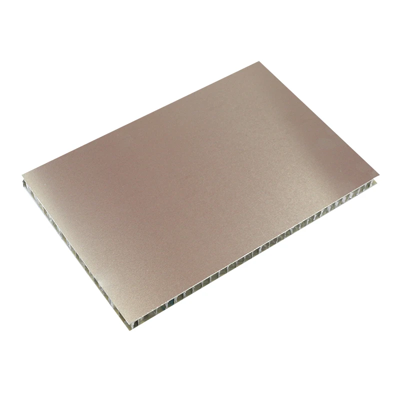 
PE PVDF micropore honeycomb aluminum panel for industry platform 