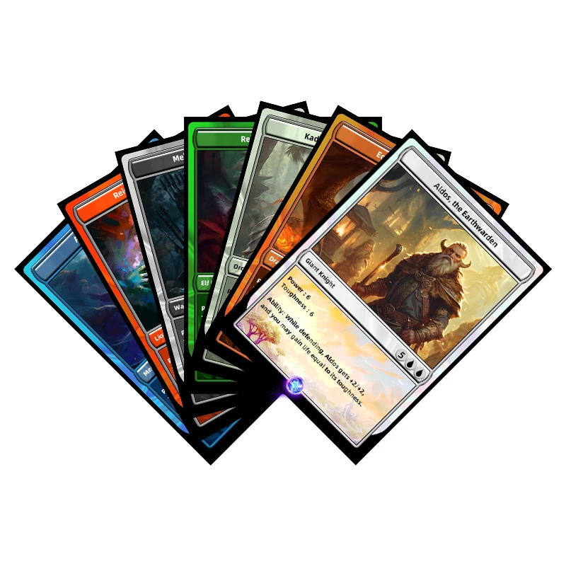 Wholesale custom game cards high quality printed collectible cards