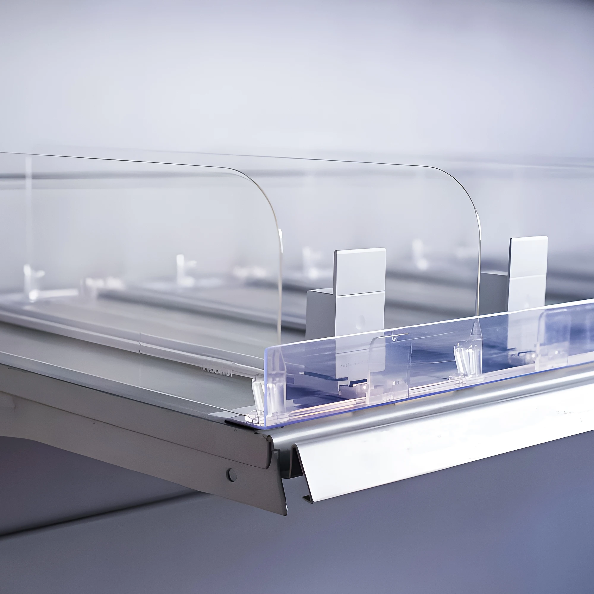 Free Sample Supermarket Fridge Display Shelf Pusher Automatic Glide Organiser Shelf Pusher System