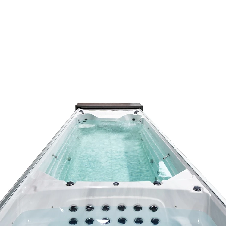 BG-6612 New Design Hot Balboa Spa Tub Double Zone Outdoor Energy Saving Swim Spa Pool