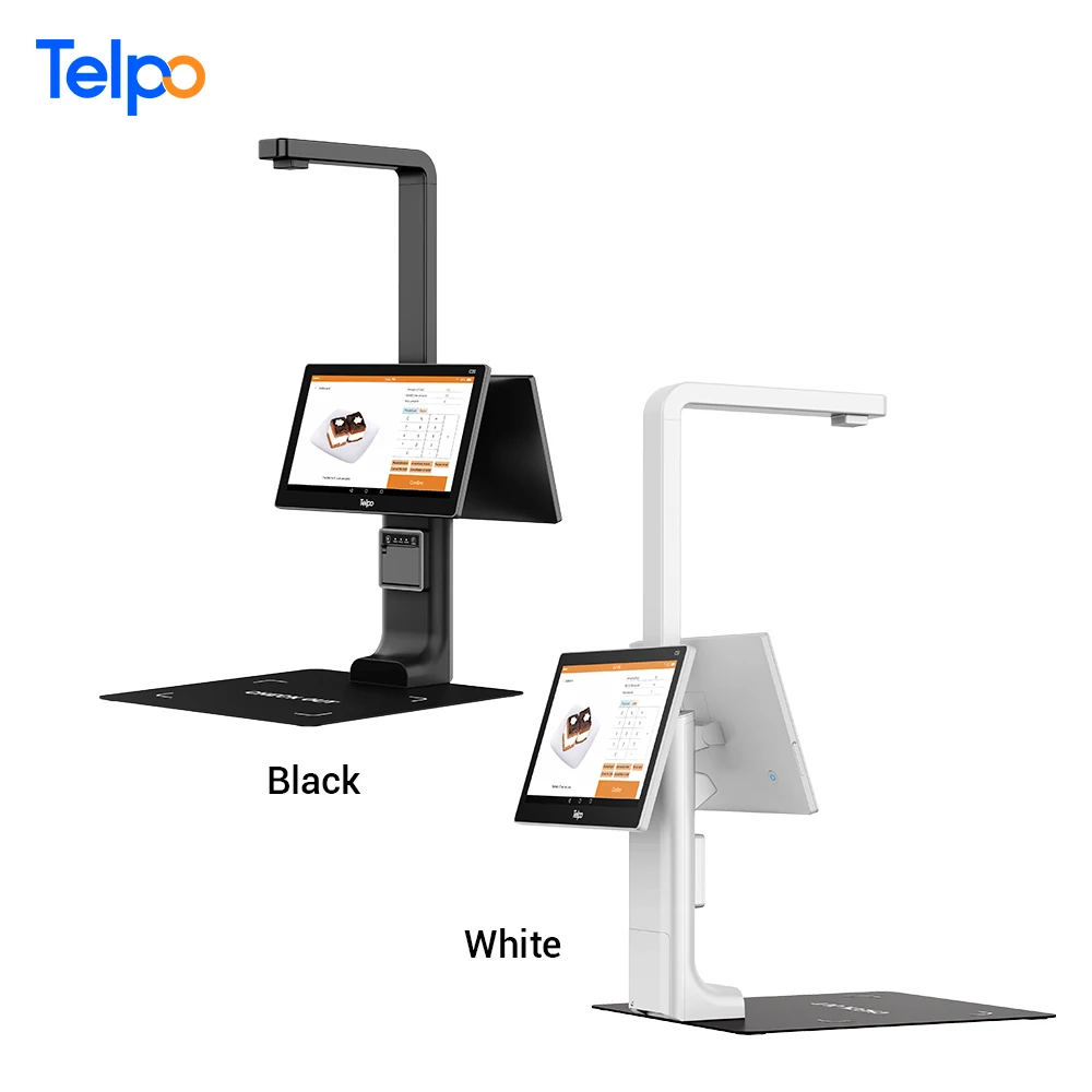 Telpo AI-powered food detection computer vision self-checkout solution machine