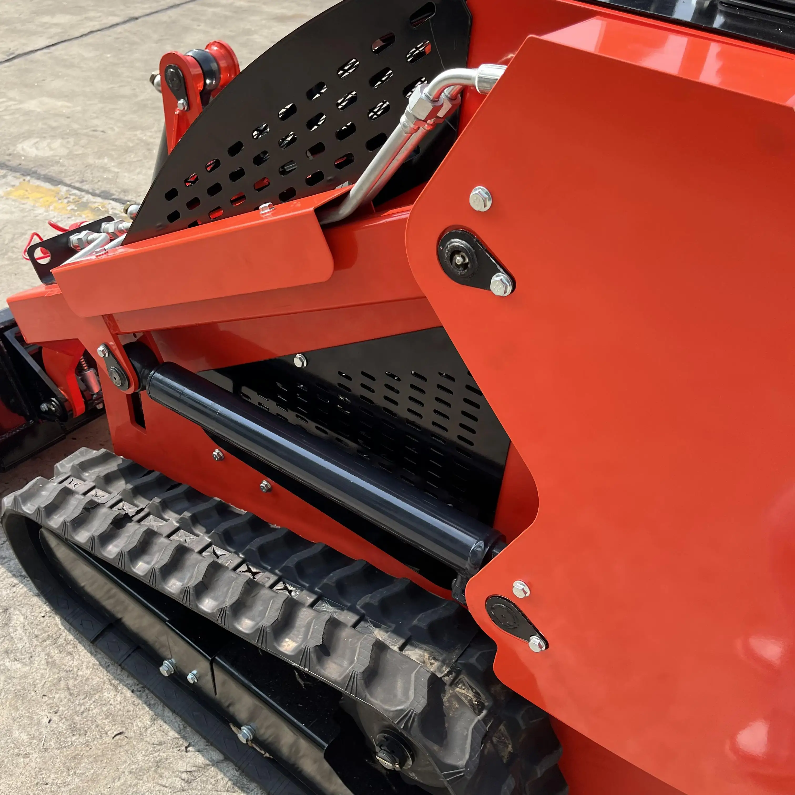 Mini EPA CE small skid steer loader minicargador skid steer attachments kubota mini tractor backhoe loader