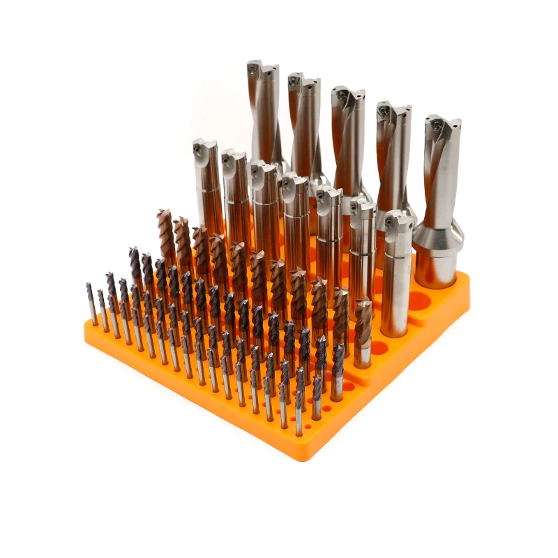 Milling cutter storage accessories box CNC machining center tool placement frame drill tap parts storage box tool bar tool box