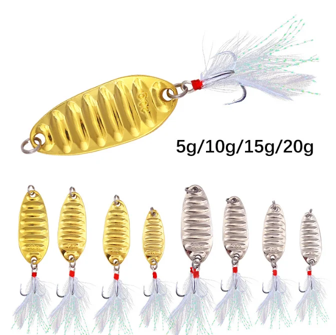 G83 5g 10g 15g 20g freshwater far casting glitter metal fishing lures