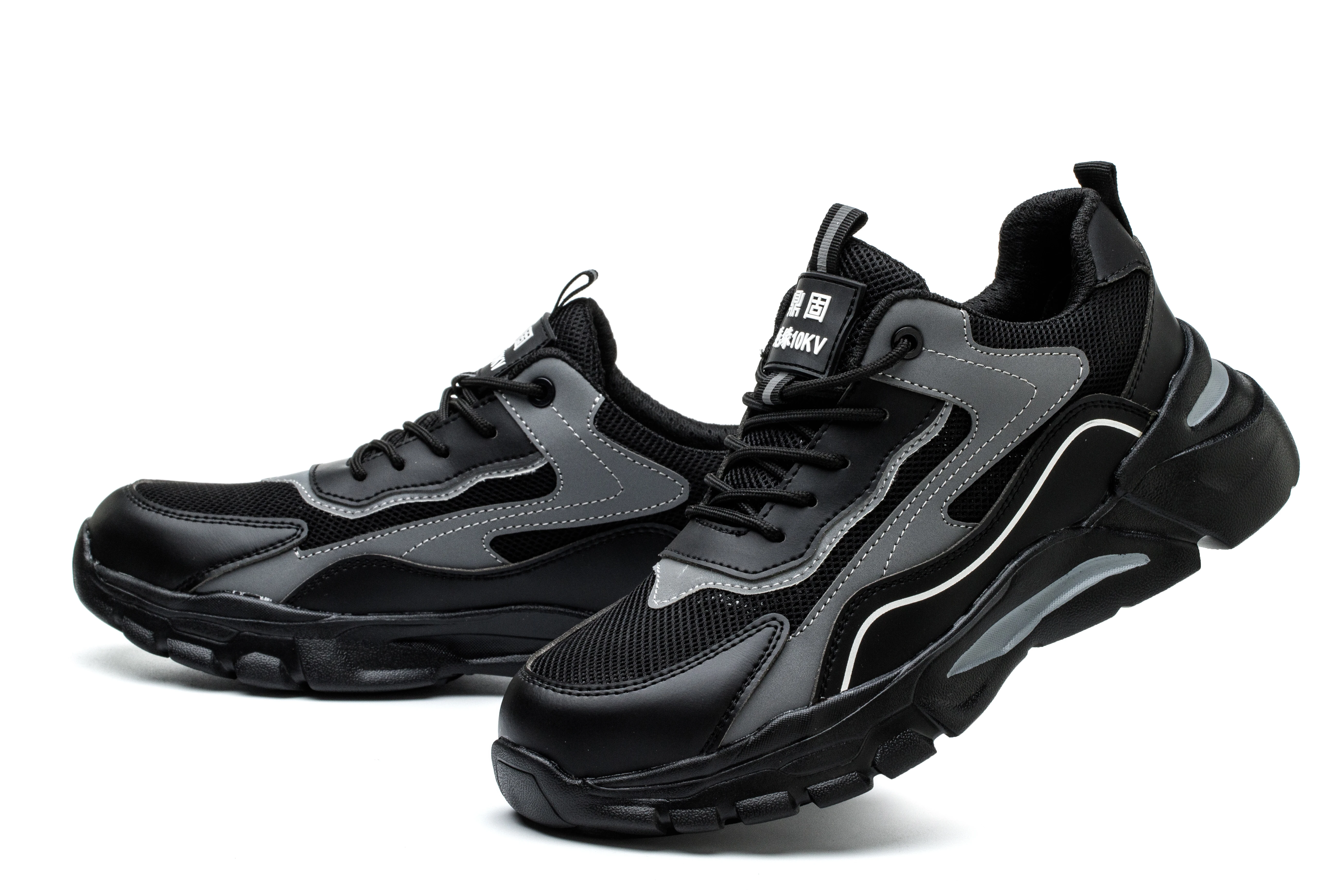 China  High quality Construction Working Protective Footwear Lightweight European Sport steel toe safety shoes for men