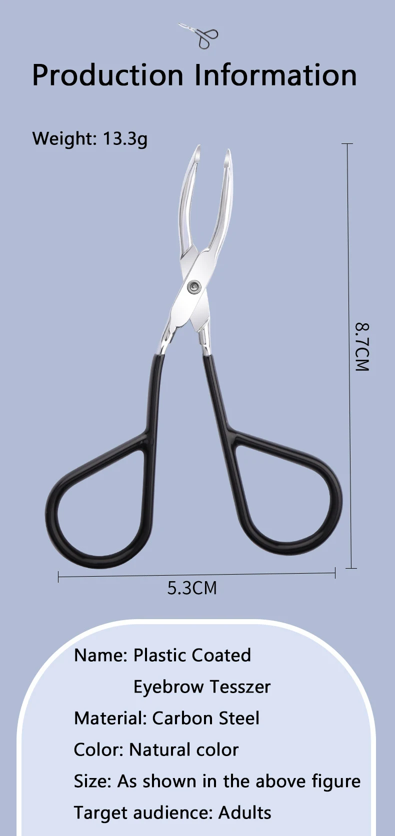 RBW4020 Beauty Tools Eyelash Applicator Scissor Eyebrow Extension Tweezers Face Hair Remove Scissors Eyelash Clipper Pliers