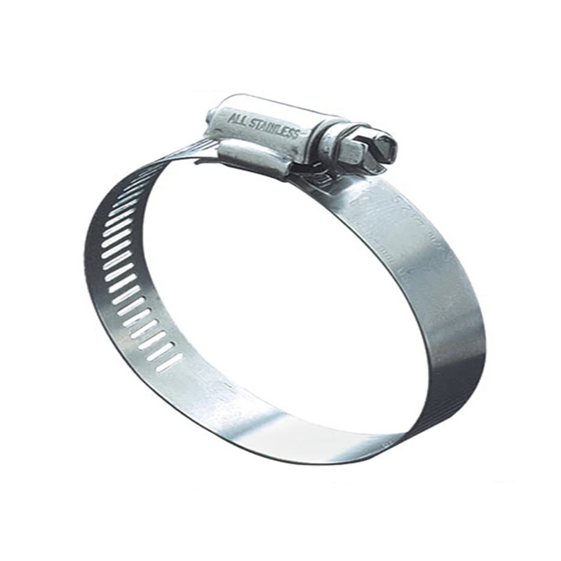 
3 inch to 6 inch heavy duty fixed stainless steel american cable hose clamp 