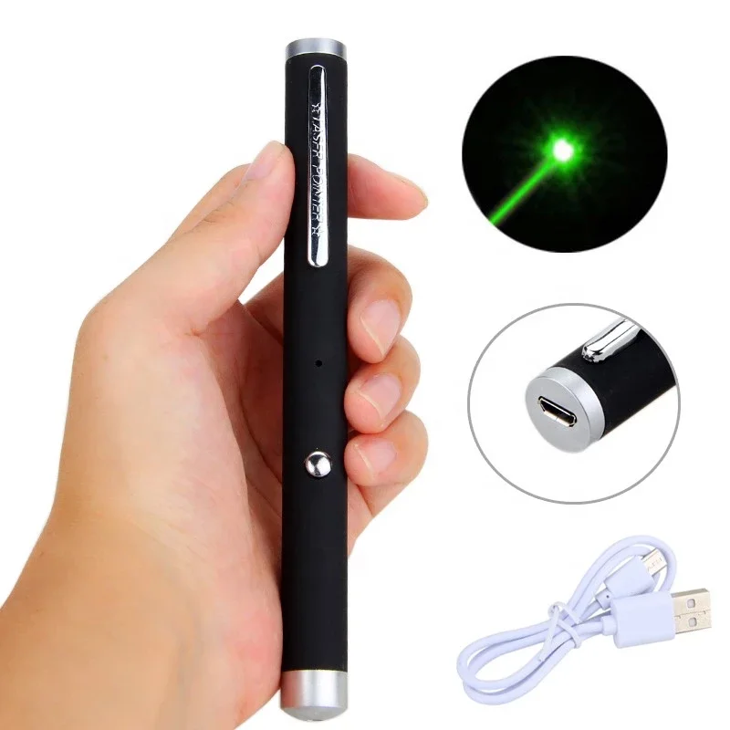 
USB 20mW 40mW 100mW Red Blue Violet Green Laser Pointer Pen 