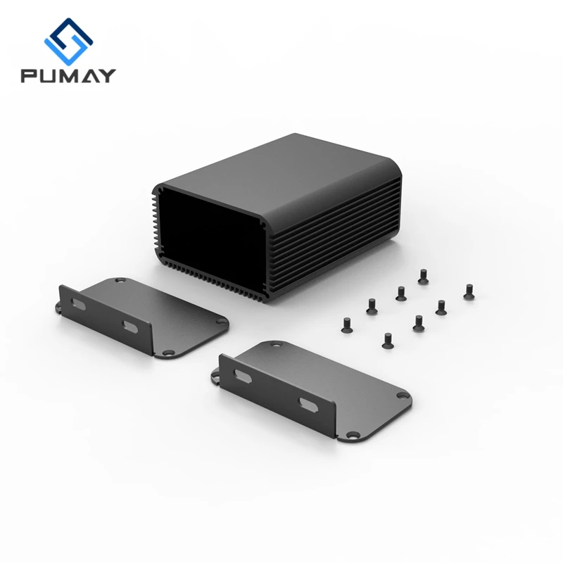 80*45-115 алюминиевый корпус, электронный алюминиевый корпус для выключателя, экструзионный корпус