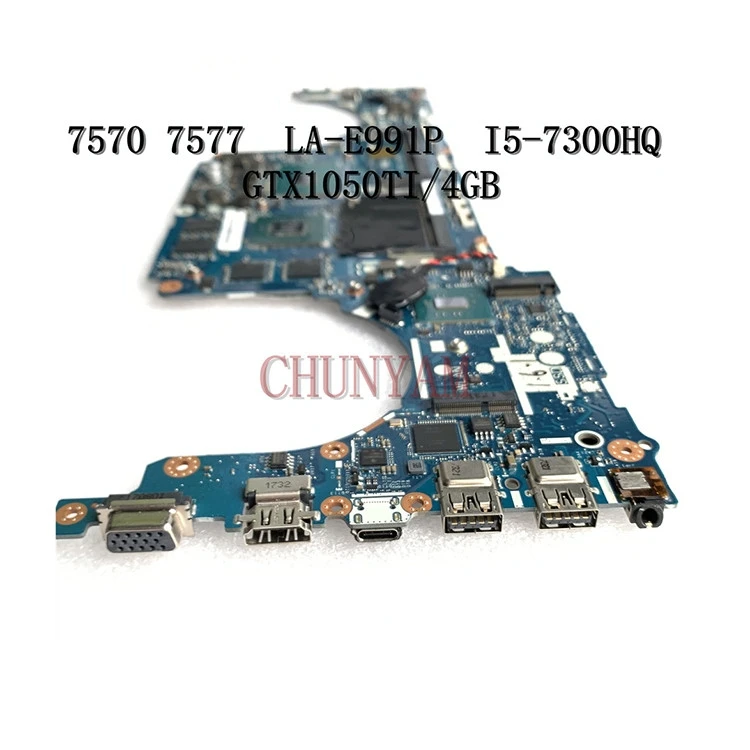 100% Tested LA-E991P Pavilion SR32Q i7-7700HQ Motherboard For DELL Aliens 7577