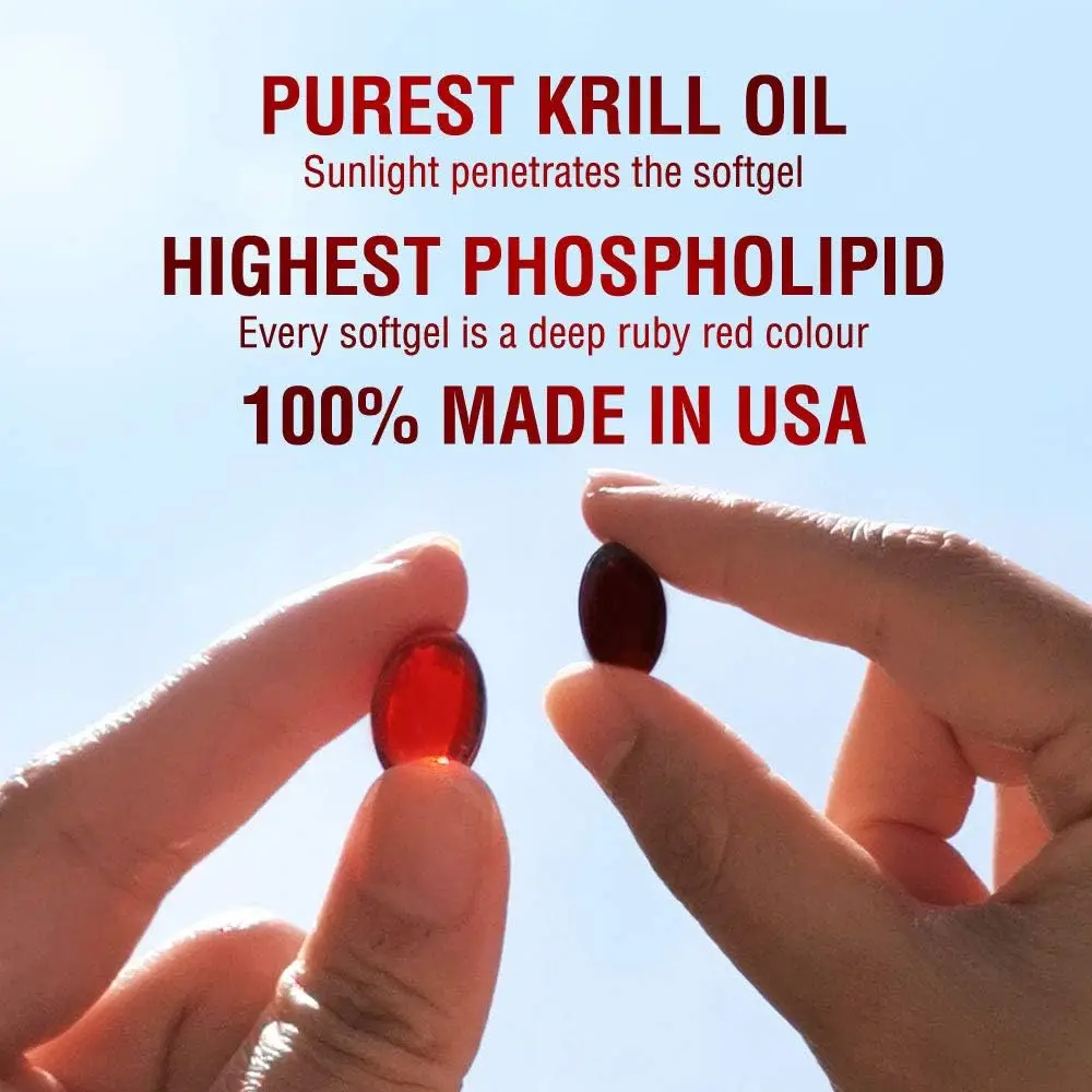 OEM Omega-3 Fish Oil Supplement 500mg Extra Strength Softgels Krill Oil No Fishy Aftertaste