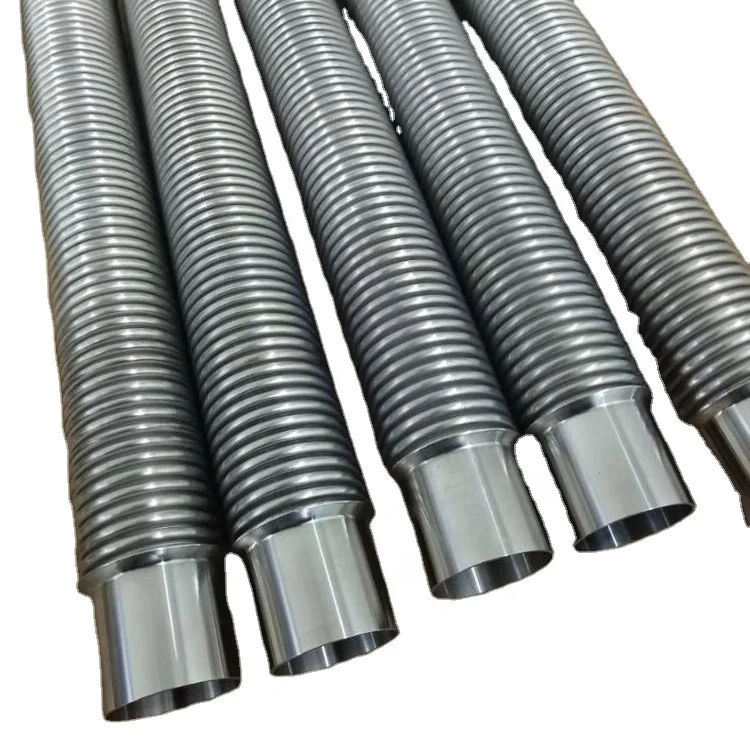 Stainless steel Vacuum welded end pipe Bellow hose