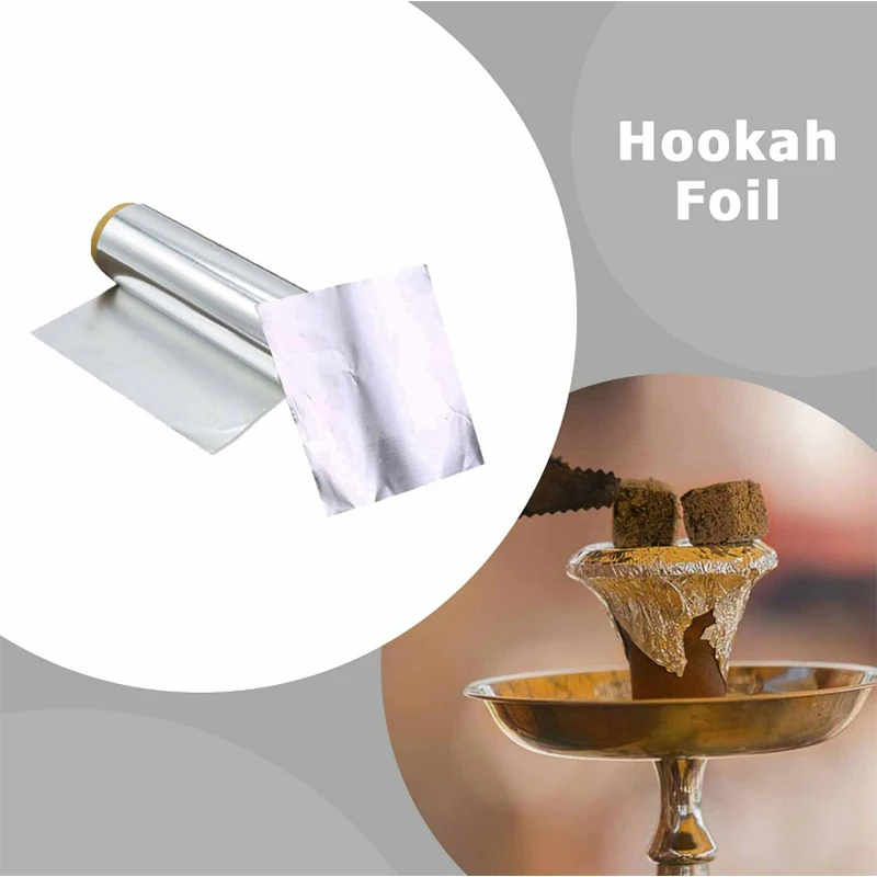 China Manufacturers  Silver Shisha Aluminum Foil for hookah packing
