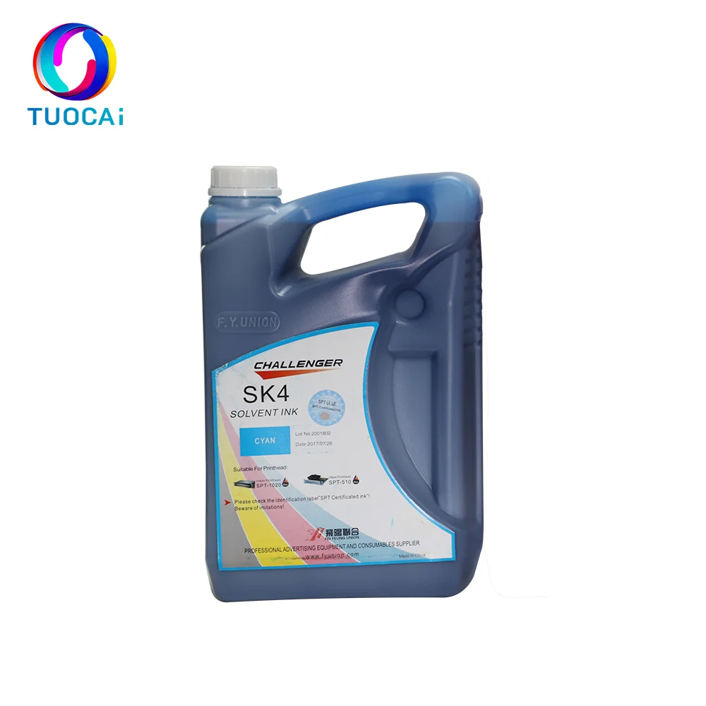 Challenger SK4 Solvent Ink for Inkjet Printer Printing Machine
