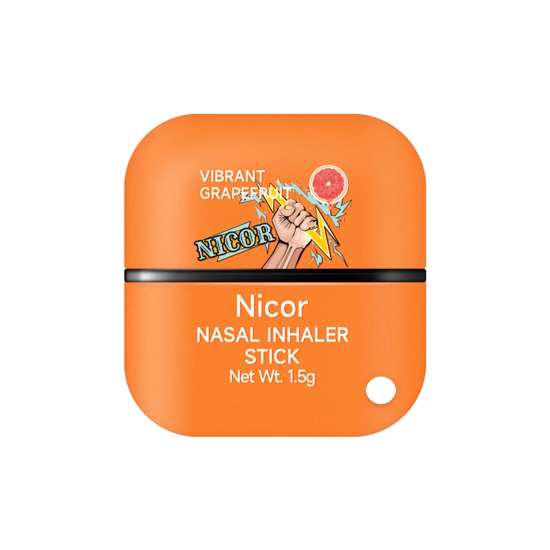 Best Selling product 2024 Bilateral nasal inhalers update energy vitality oil refreshing fruit flavor