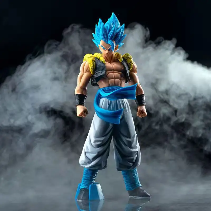 18CM Anime Dragons Z Balls Super Saiyan Blue Gogeta PVC Action Figure Model Toys Desktop For Children Gifts
