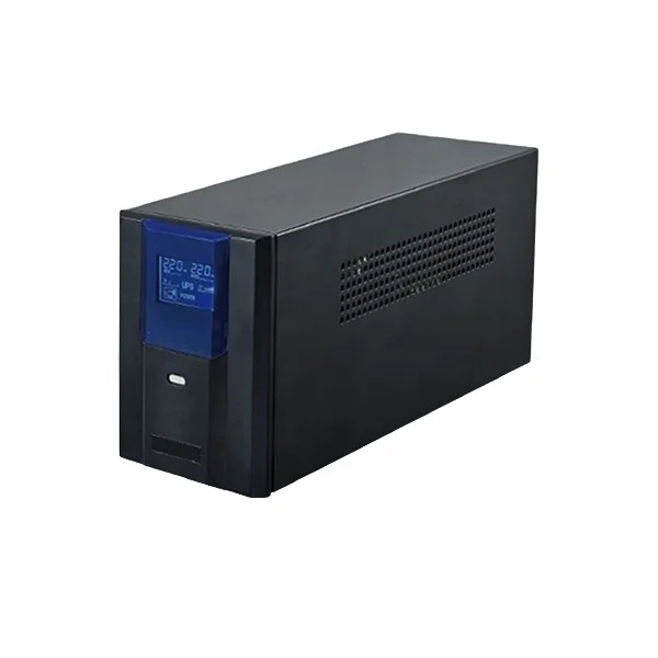 UPS 650va 800va Computer Offline UPS High Quality with LCD Display Power Backup LCD 12V Battery Uninterruptible Power Supply UPS