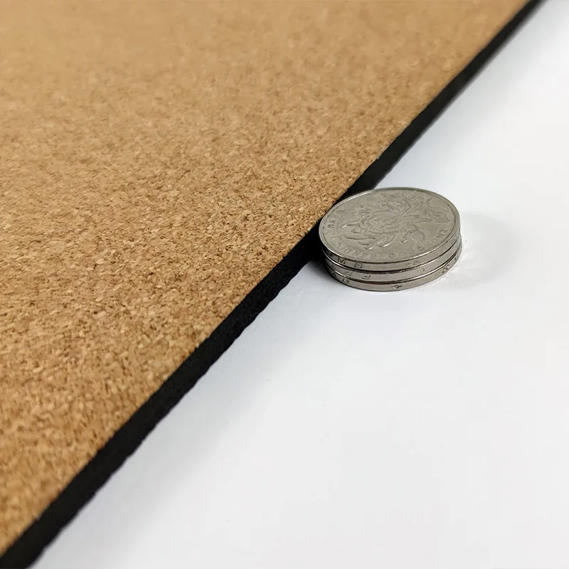 Premium 5mm Non Slip Cheap Personalized Natural Rubber Eco Friendly Cork Yoga Mat Tpe