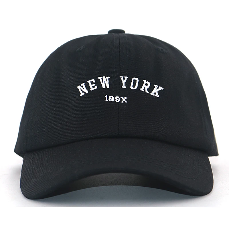 new sports caps NEW YORK 199X embroidery fashion baseball cap logo custom dad hat