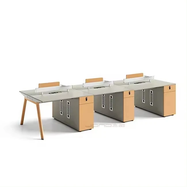 Factory supply luxury high quality 2/4/6 person modern design office workstation desk furniture