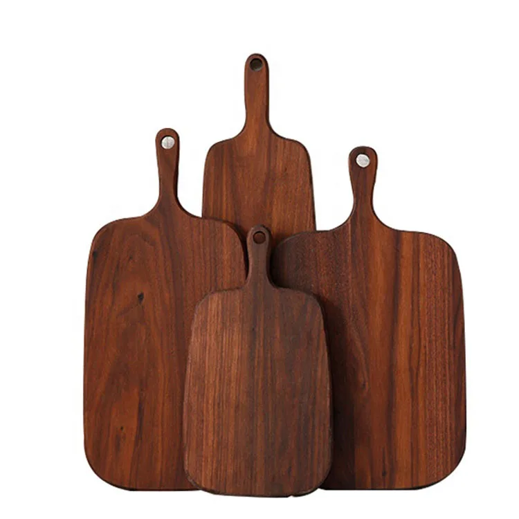Kitchen Gift set Dark Color Wooden balance board, wood serving board wood cutting board