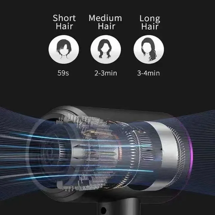 Professional High Power Solon Blow Dryer Hot And Cold Wind Hair Dryer Volumizer Hammer Dryer