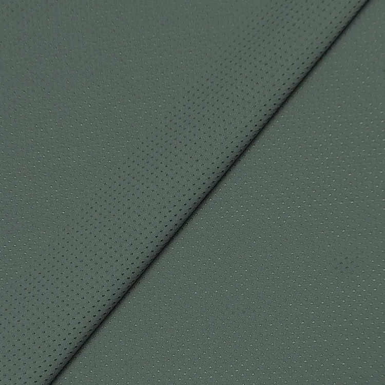 China Supplier Knit Elastic Power Net Mesh Fabric High Stretch Breathable Nylon Material for Clothing/