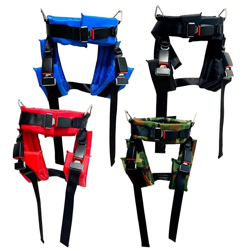 Professional Adjustable Trampoline Harness with Three Buckles for Gymnastics
