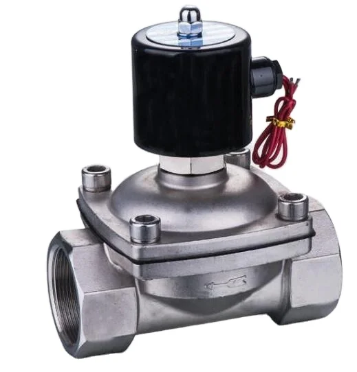 Высокое качество 2-дюймовый клапан DN50 ss304 2S500-50 диафрагмы для полива и орошения водой Электрический магнитный электромагнитные клапаны работающего на постоянном токе 12 В