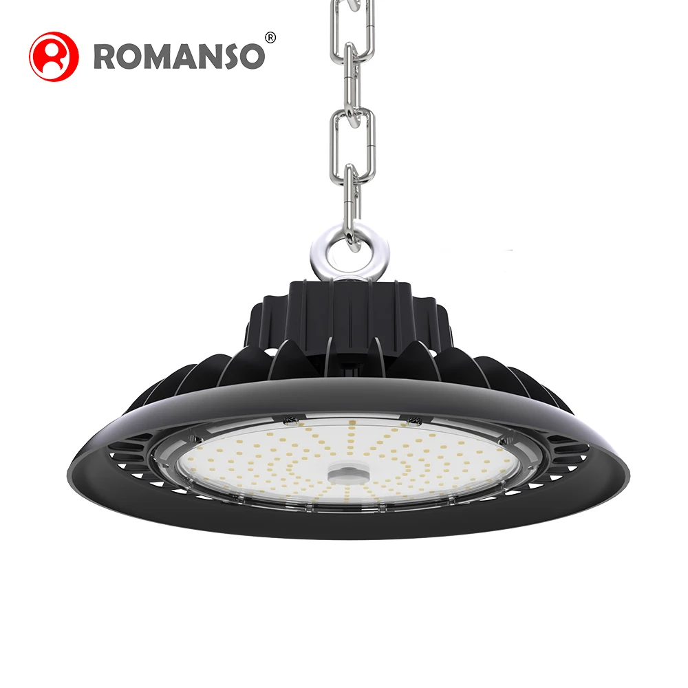 Black Housing Ip65 Waterproof 140Lm\/W 120 Degree Beam Angle 200W Led Ufo High Bay Light