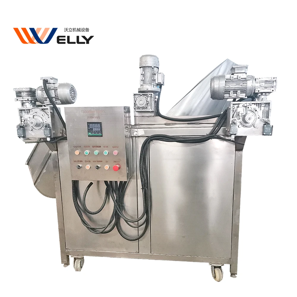 Vegetable Chips Banana Broad Bean Frying Machine French Fries Price Finger Fried Potato Full Automatically