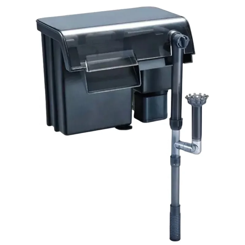 Filtro Pompa Acquario Zainetto Esterno Cascata Ossigenatore 4 8 Вт Wfiltro De Cascada висящий фильтр