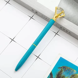 Индивидуальная рекламная большая металлическая шариковая ручка со стразами в наличии